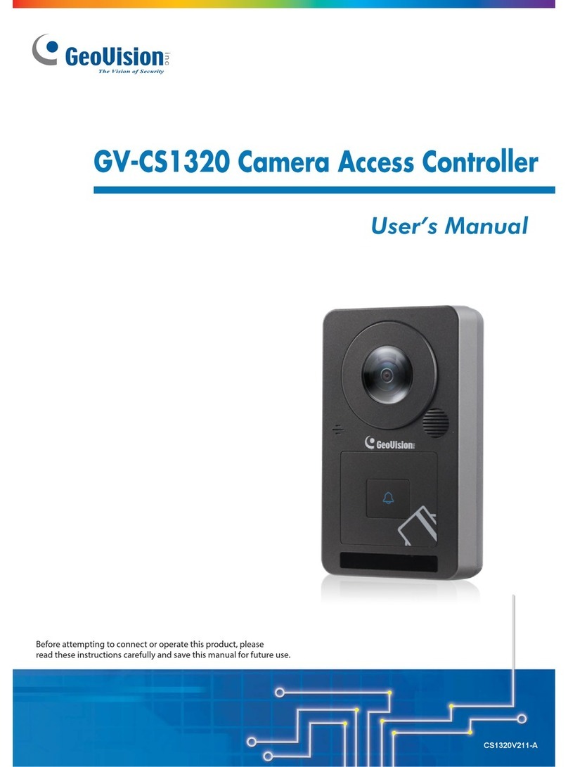 GeoVision GV-CS1320 User manual