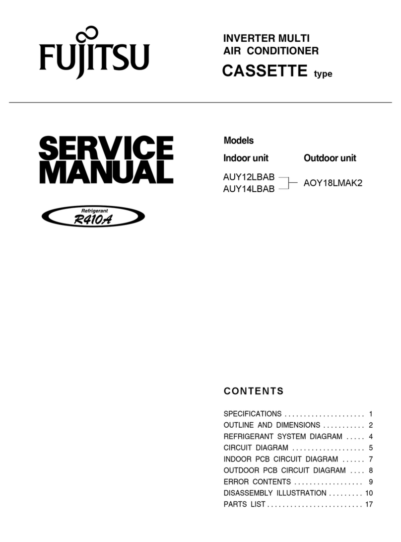 Fujitsu AUY12LBAB User manual Fujitsu AUY12LBAB User manual