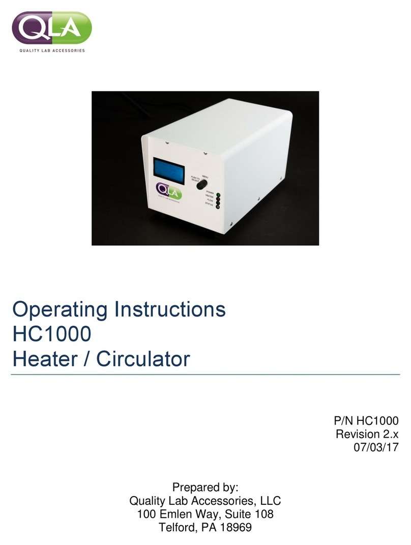 QLA HC1000 operating instructions