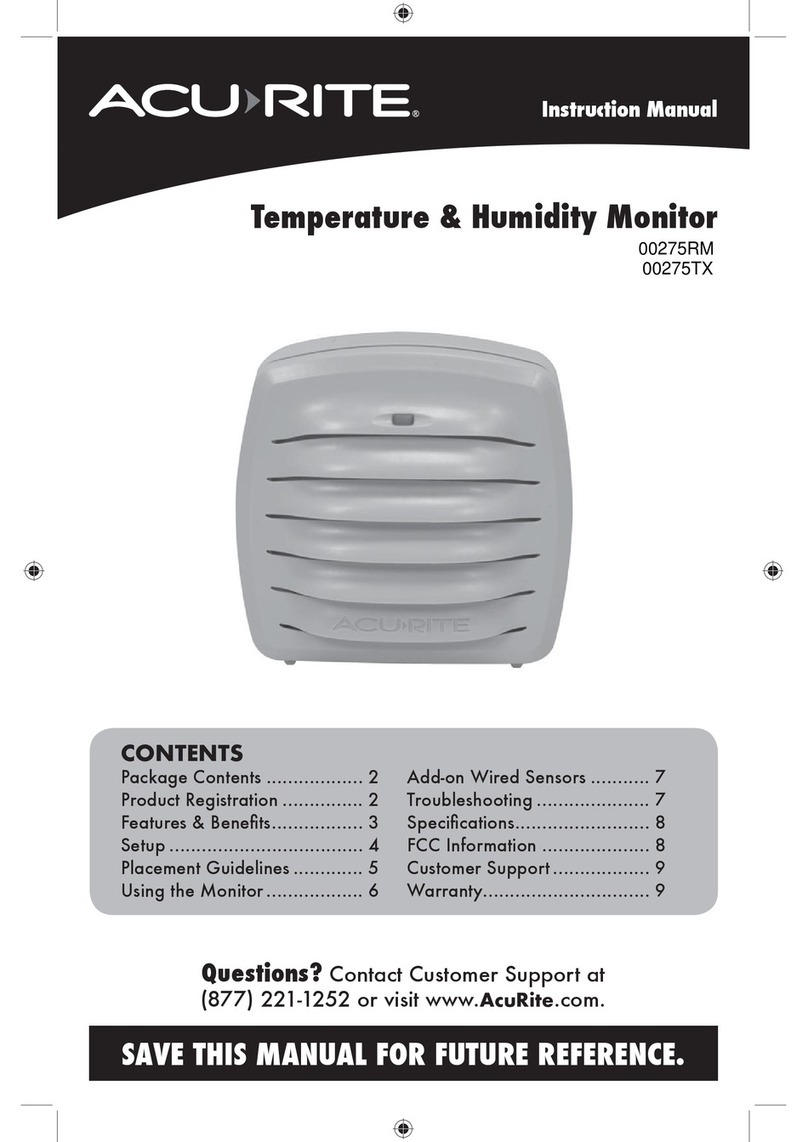 ACU-RITE 00275RM User manual