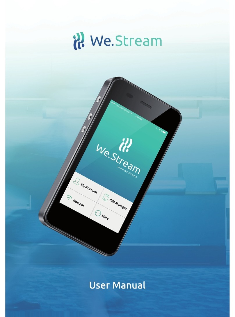 We.Stream We.Stream user manual