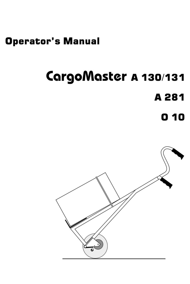 Alber CargoMaster A 130 Operator's manual
