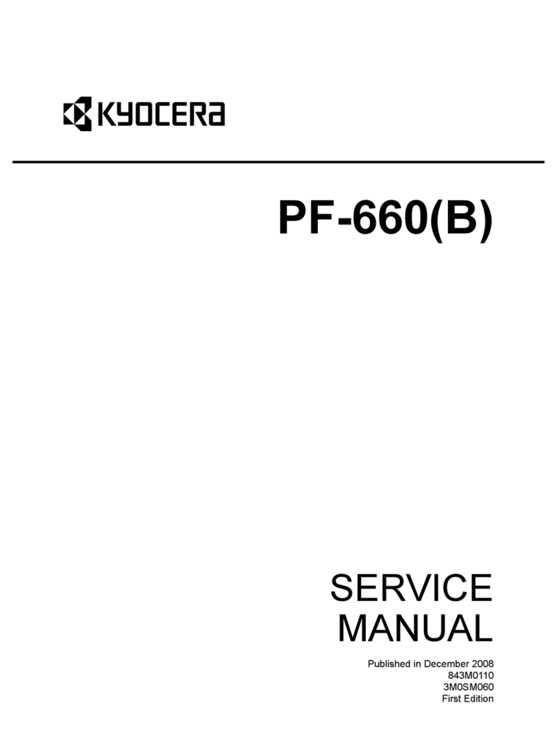 Kyocera PF-660B Service manual