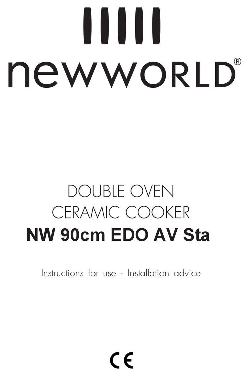 New World NW EDO AV Sta Instructions for use - installation advice
