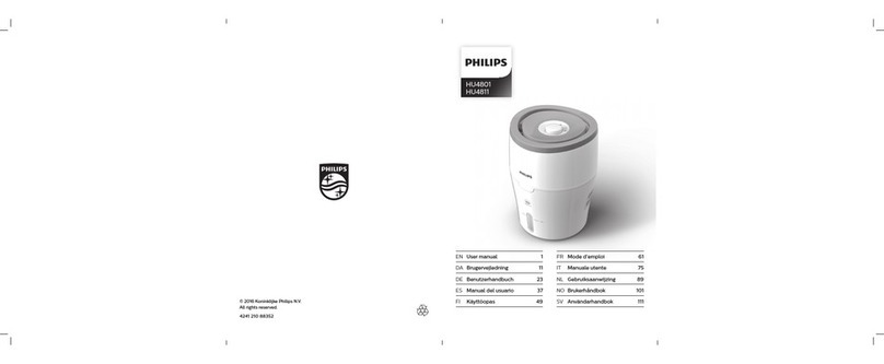 Philips HU4801 User manual Philips HU4801 User manual
