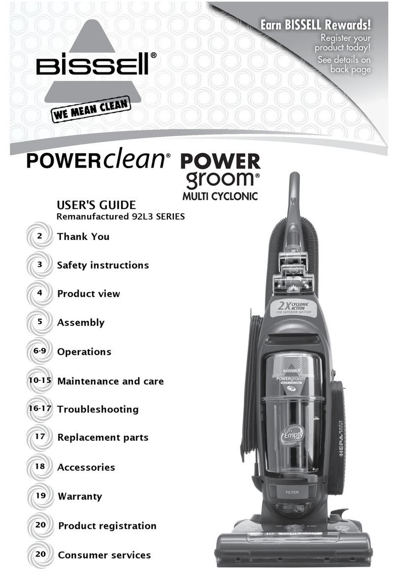 Bissell PowerGroom 92L3R user guide