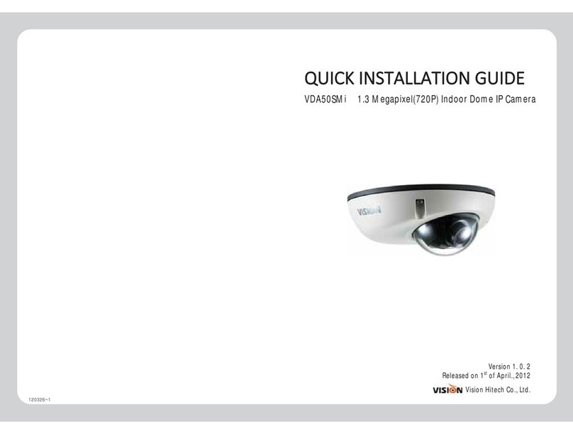Visionhitech VDA50SMi Quick installation guide