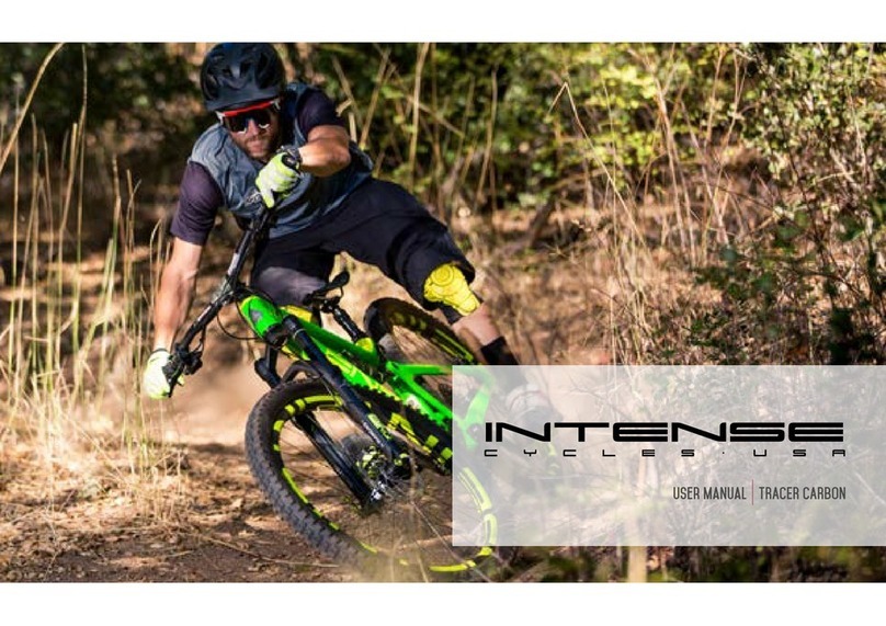 INTENSEcycles TRACER CARBON user manual