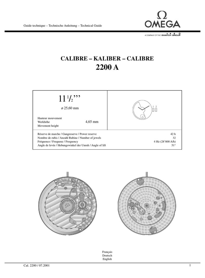 Omega 2200 A Quick start guide