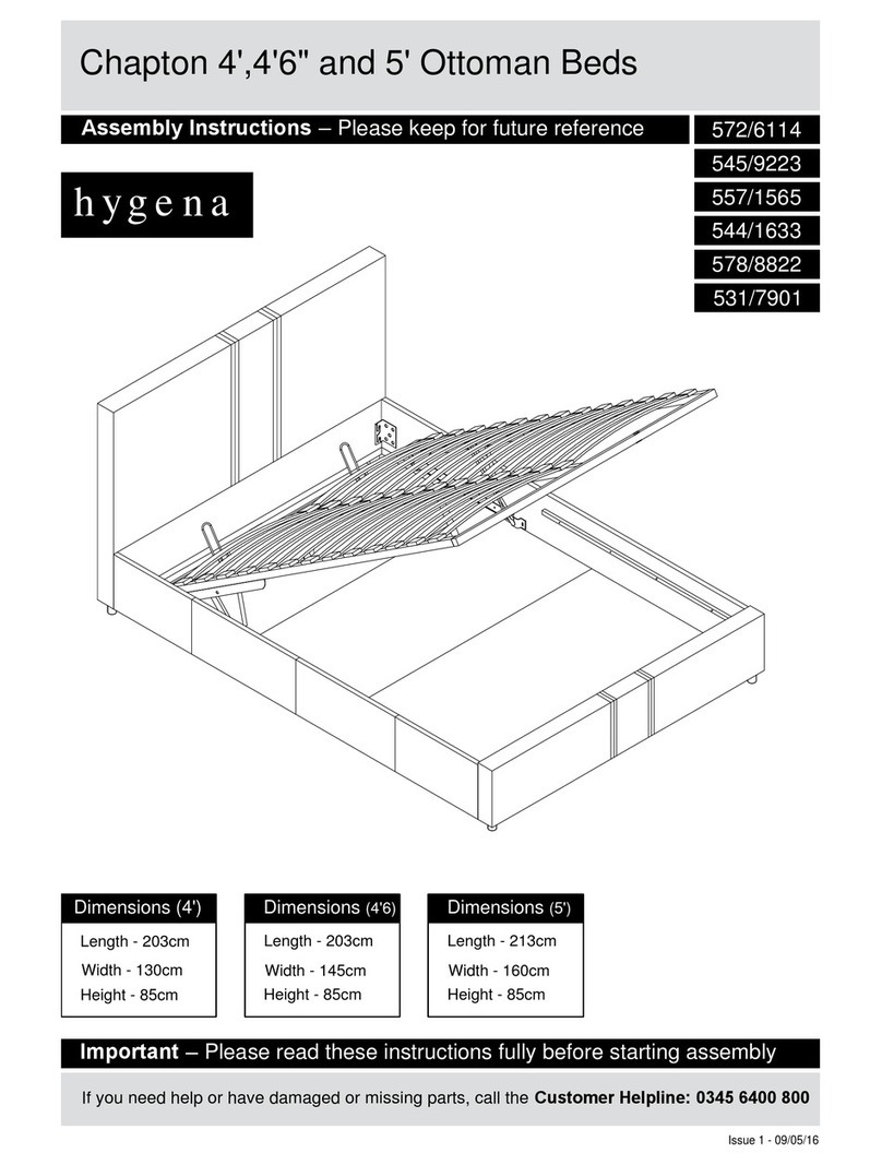 hygena Chapton 545/9223 User manual hygena Chapton 545/9223 User manual
