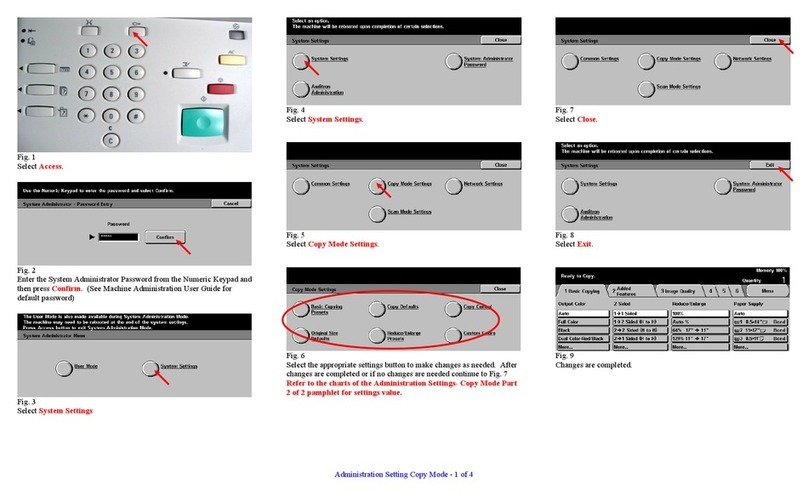 Xerox DocuColor 3535 User manual
