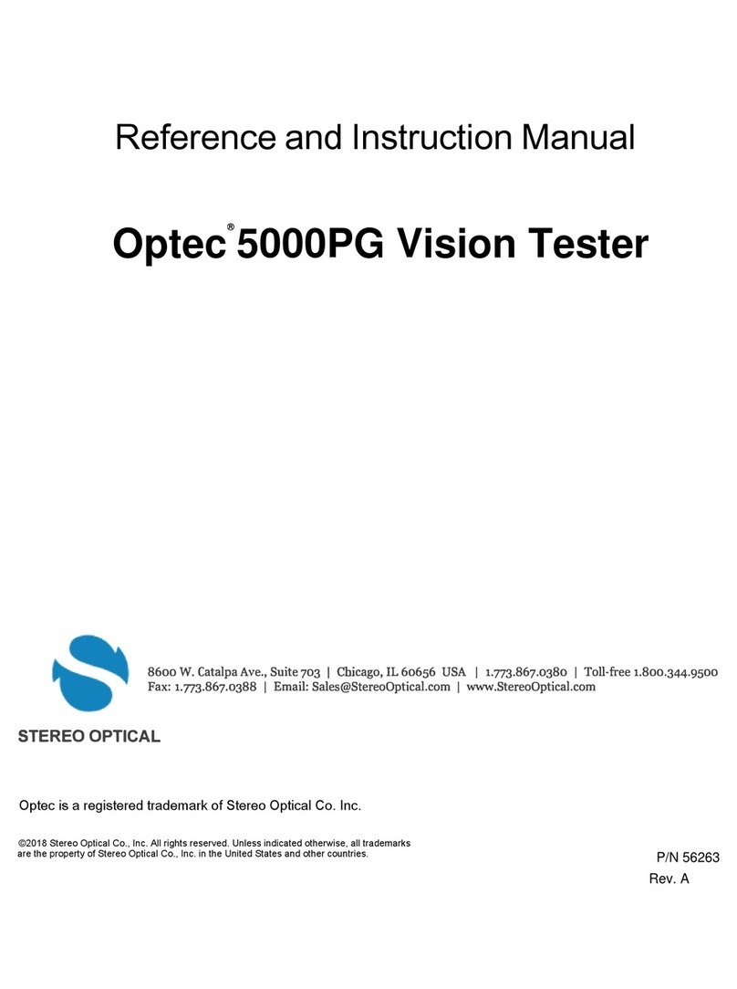 Optec 5000PG User manual