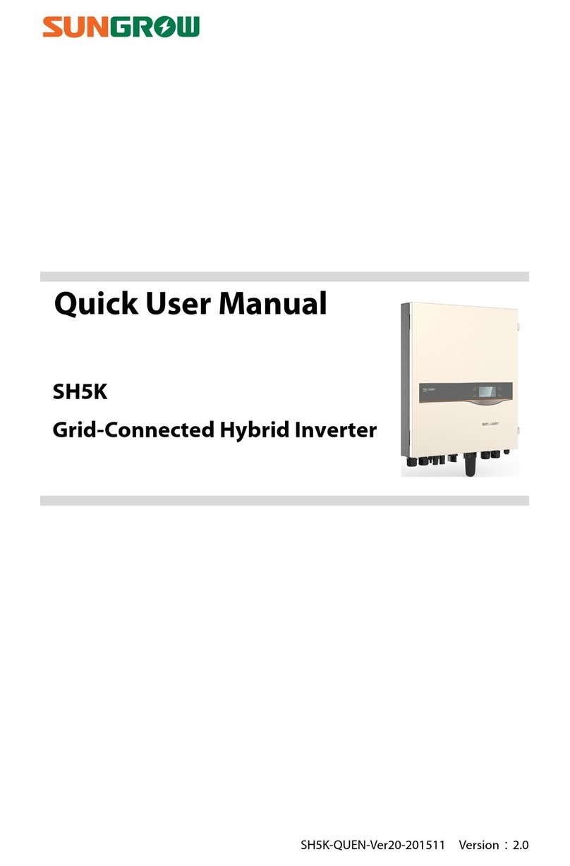Sungrow SH5K Quick user manual
