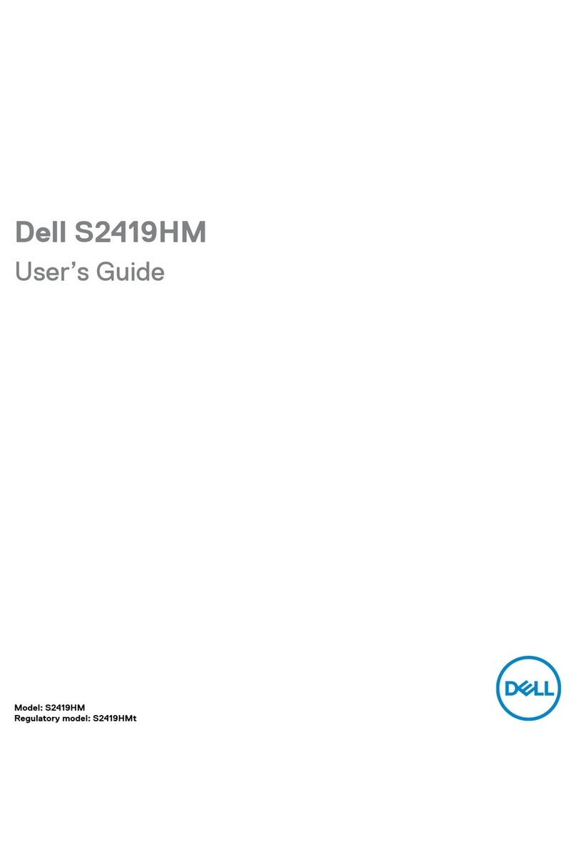 Dell S2419HM User manual Dell S2419HM User manual