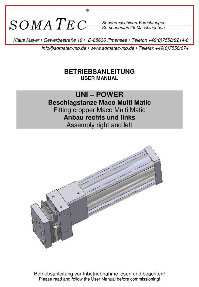 Somatex Maco Multi Matic user manual Somatex Maco Multi Matic user manual