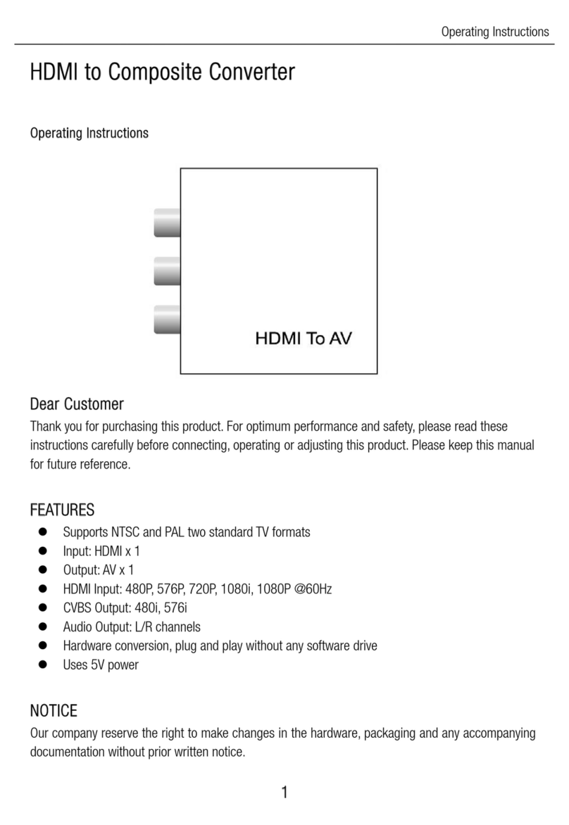 Gbxpoint SX-HCS1 operating instructions