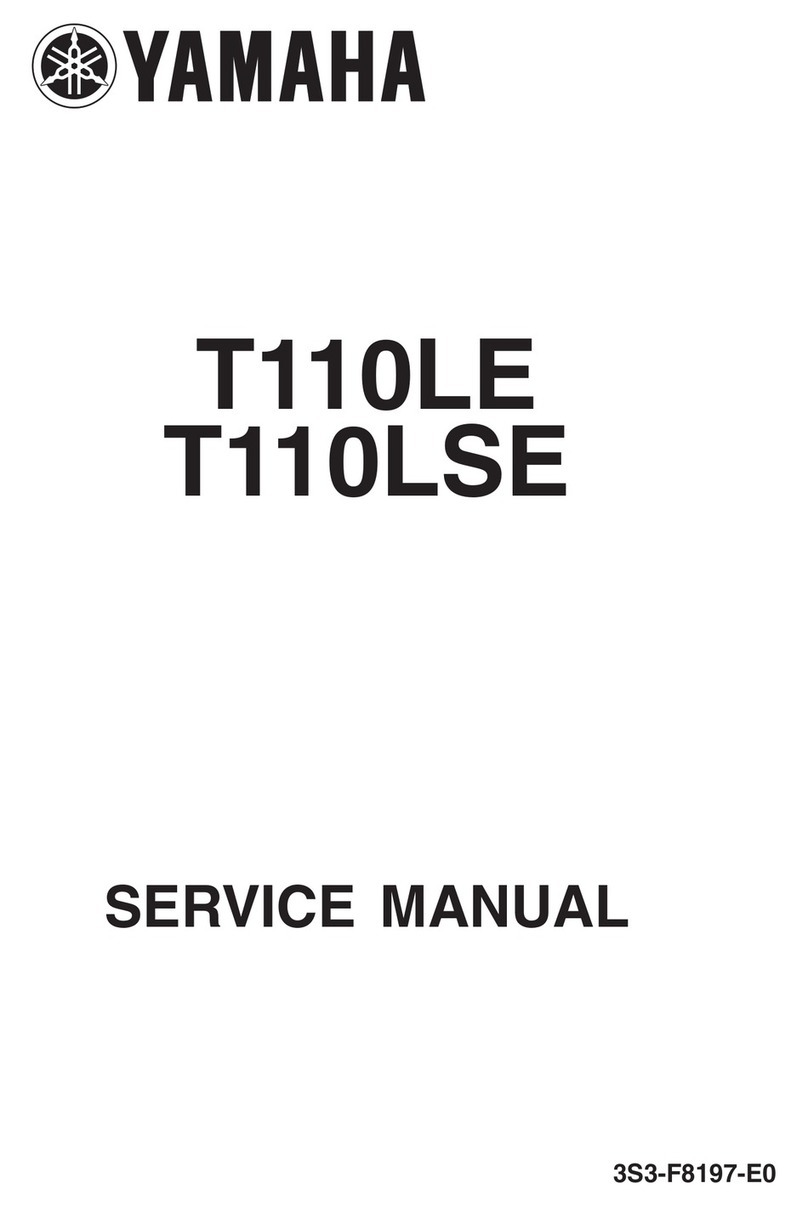 Yamaha Sirius T110LSE Service manual