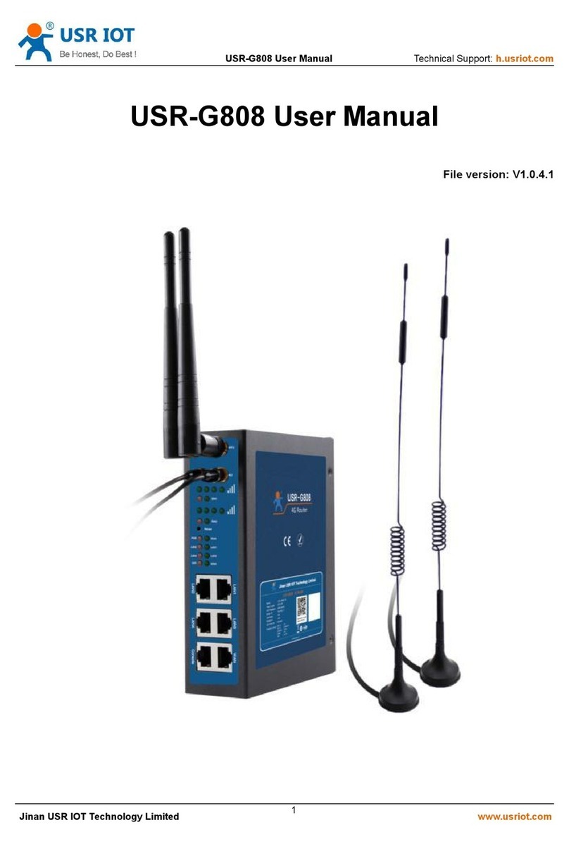 USR IOT USR-G808 user manual