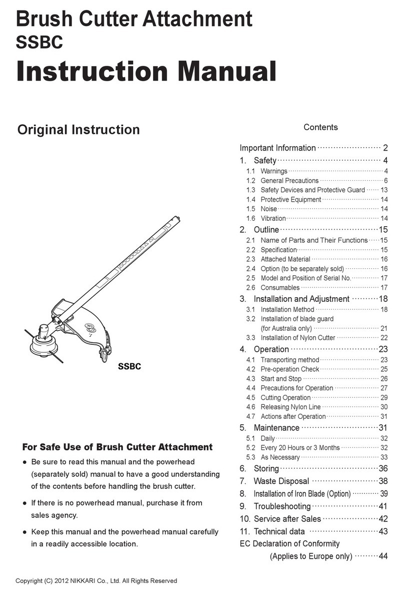 NIKKARI SSBC instruction manual