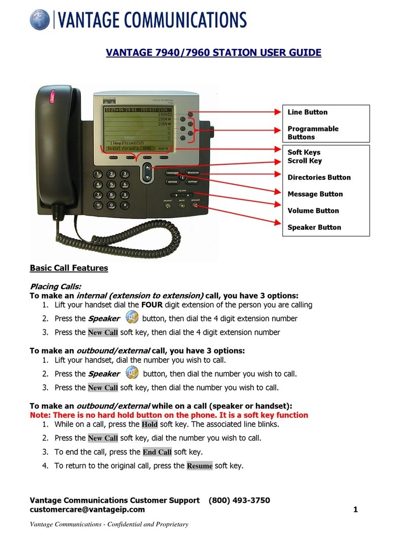 Cisco Cisco 7960 User manual