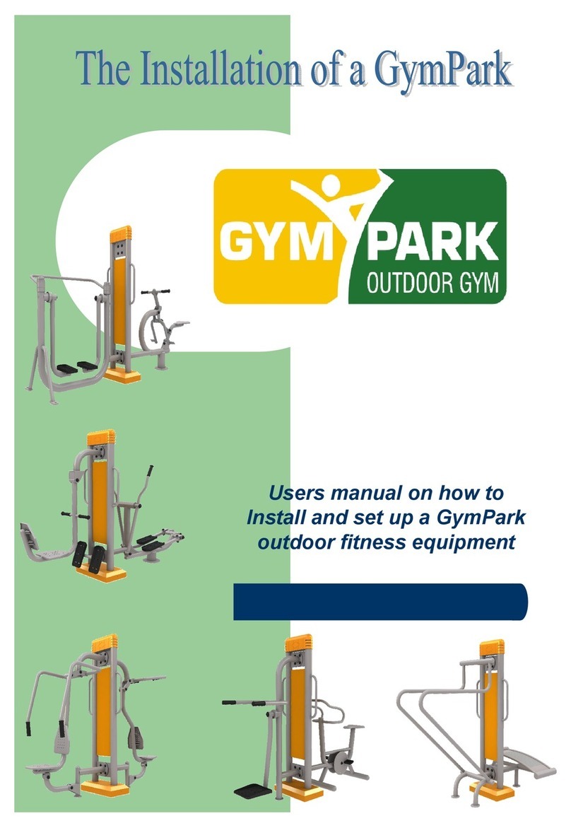 GymPark GP117B1 installation manual
