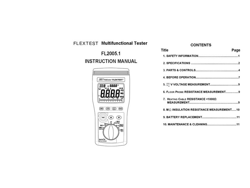 Flextest FL2005.1 instruction manual