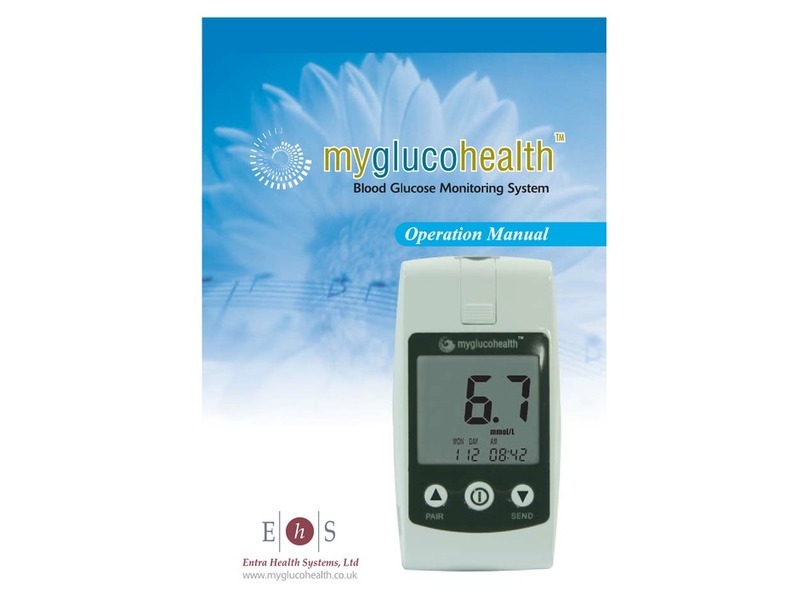 MyGlucoHealth EHS-MGEU00001 Operation manual