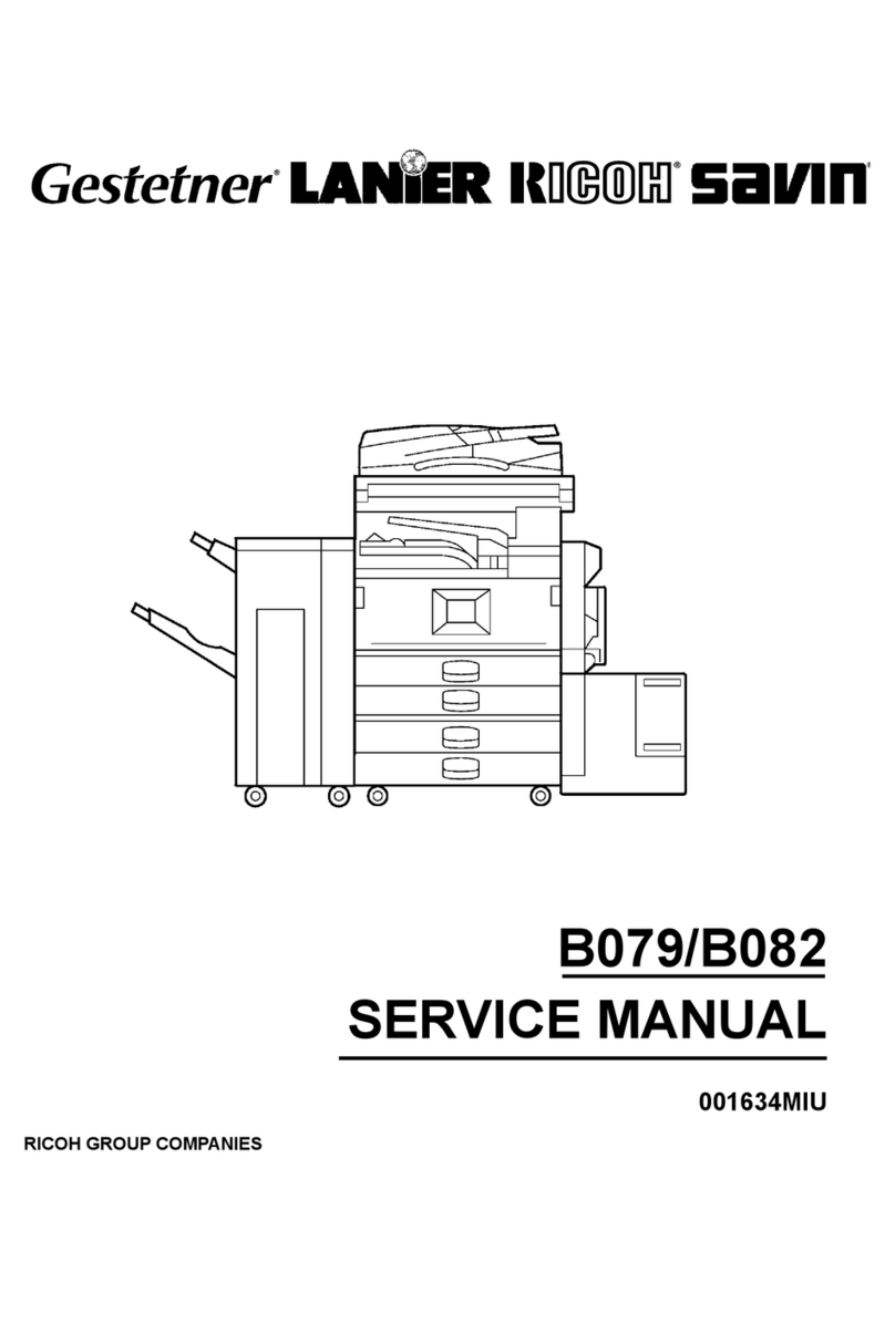 Ricoh B082 User manual
