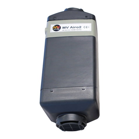 MV Heating MV Airo 2 instruction manual