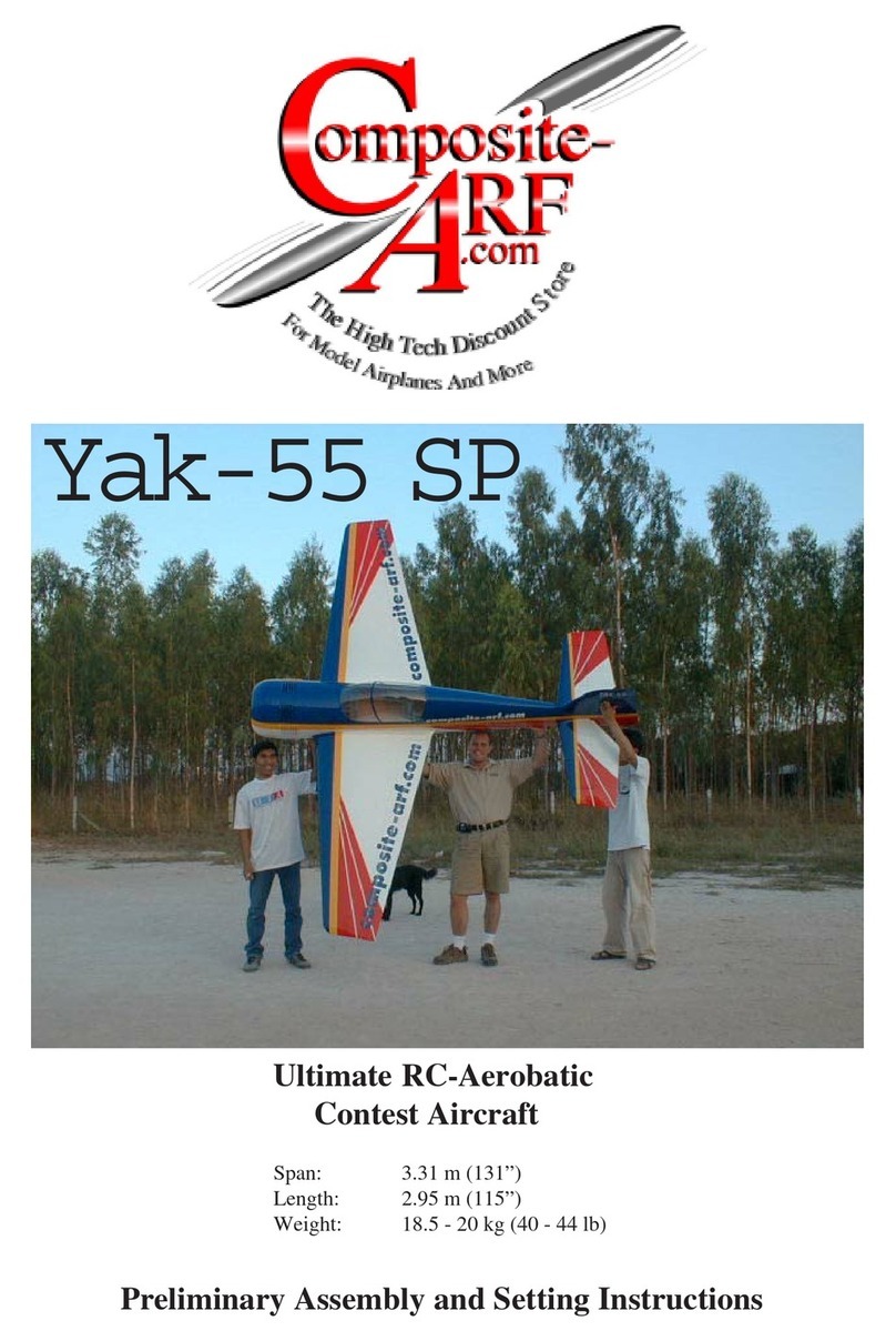 Composite-ARF Yak-55 SP User manual