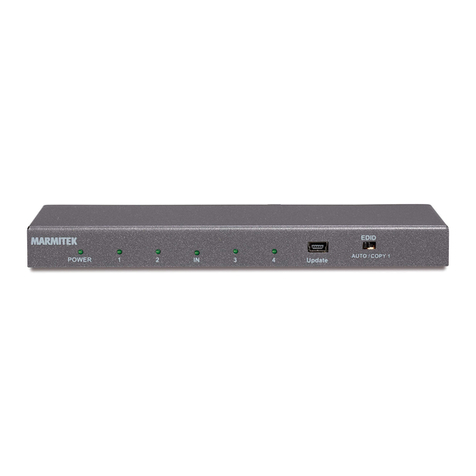Marmitek Split 614 UHD 2.0 User manual Marmitek Split 614 UHD 2.0 User manual
