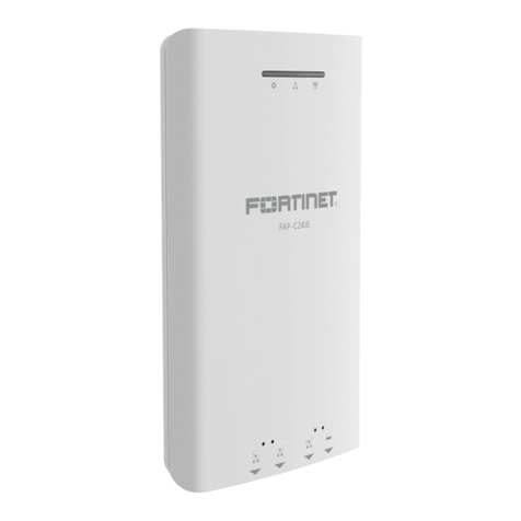 Fortinet FortiAP-C24JE quick start guide