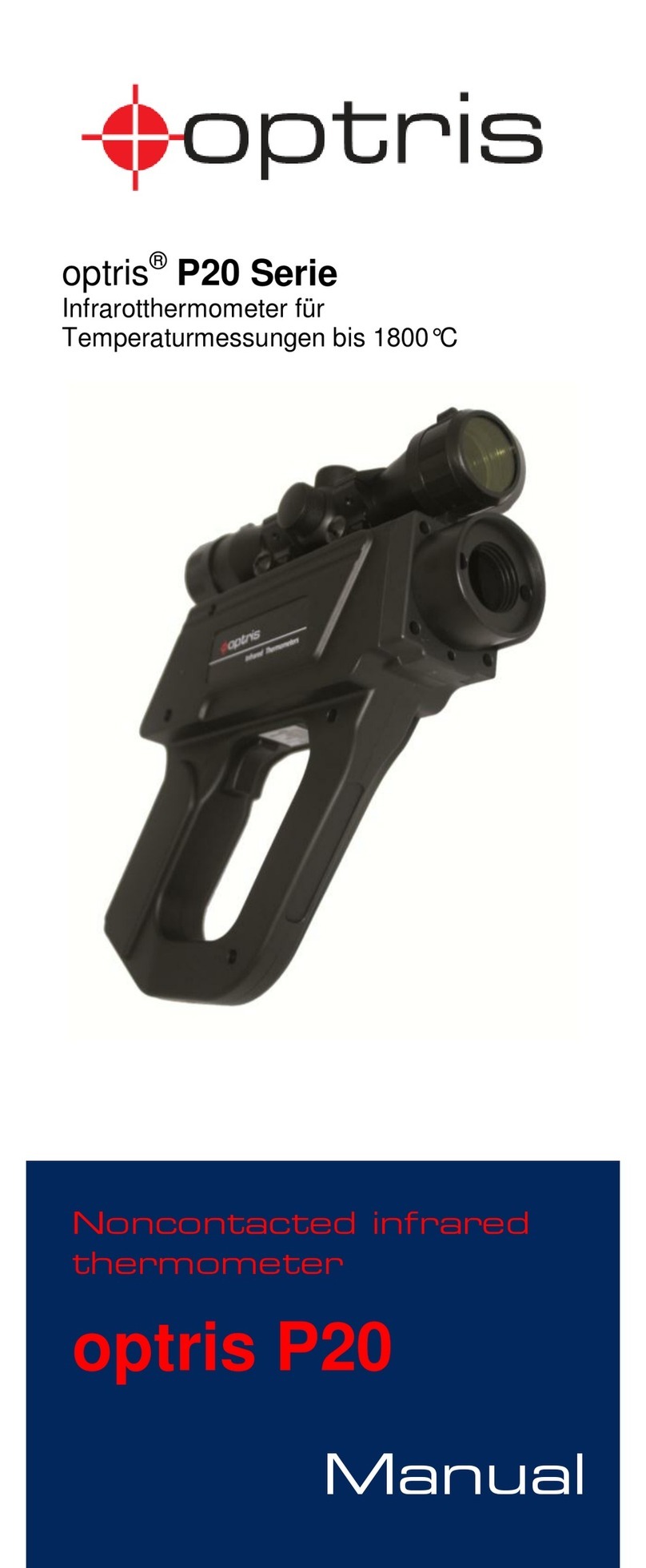 optris P20 LT User manual