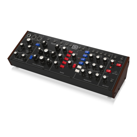 Behringer MODEL D User manual