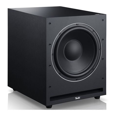 Teufel S 6000 SW THX Select user manual