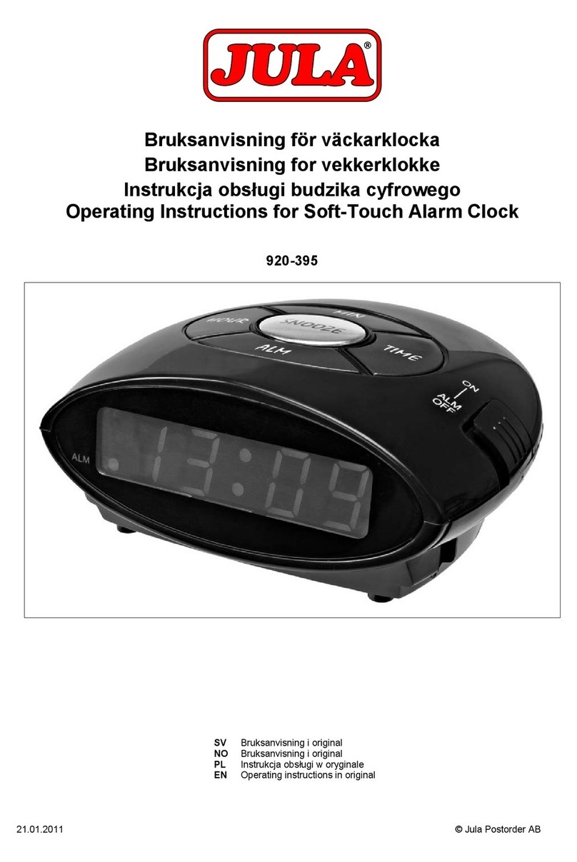 Jula 920-395 operating instructions