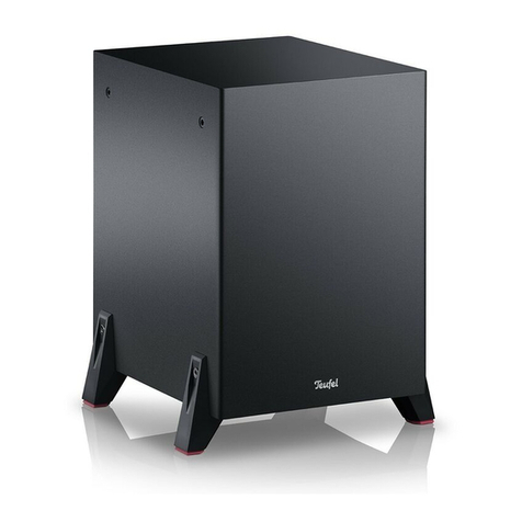 Teufel T 1108/1 SW user manual