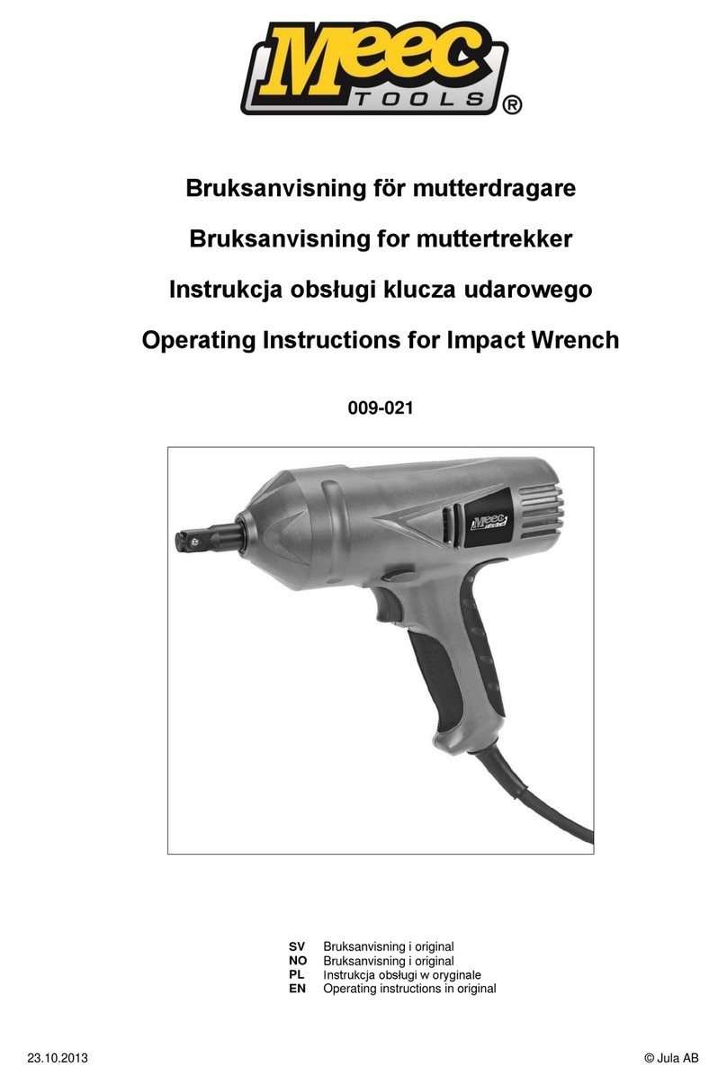 Meec tools 009-021 operating instructions Meec tools 009-021 operating instructions