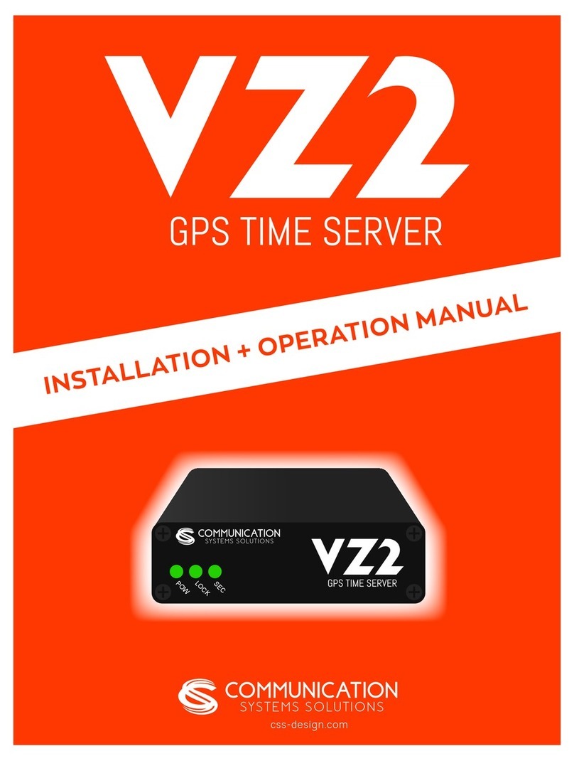 COMMUNICATION VZ2 User manual