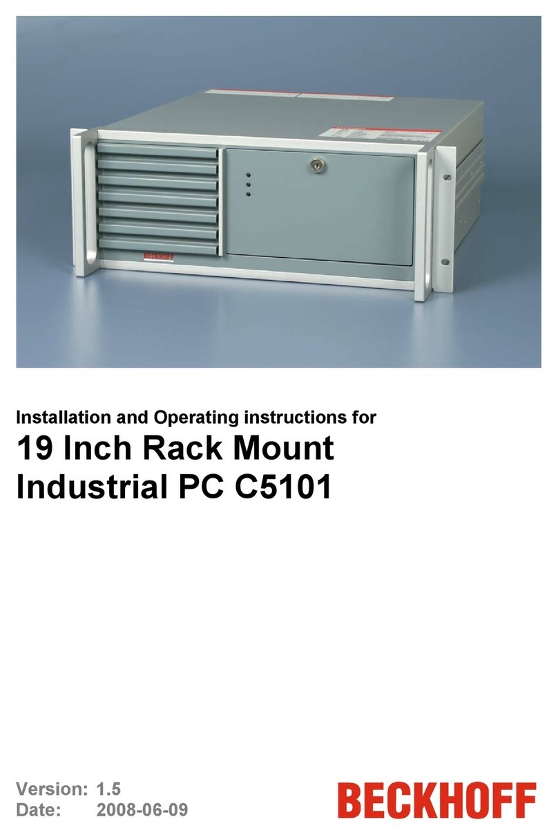 Beckhoff C5101 User manual