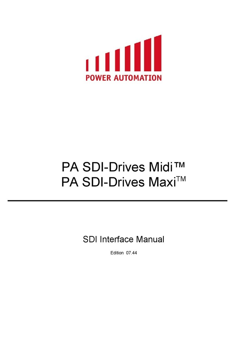 PA SDI-Drives Midi manual