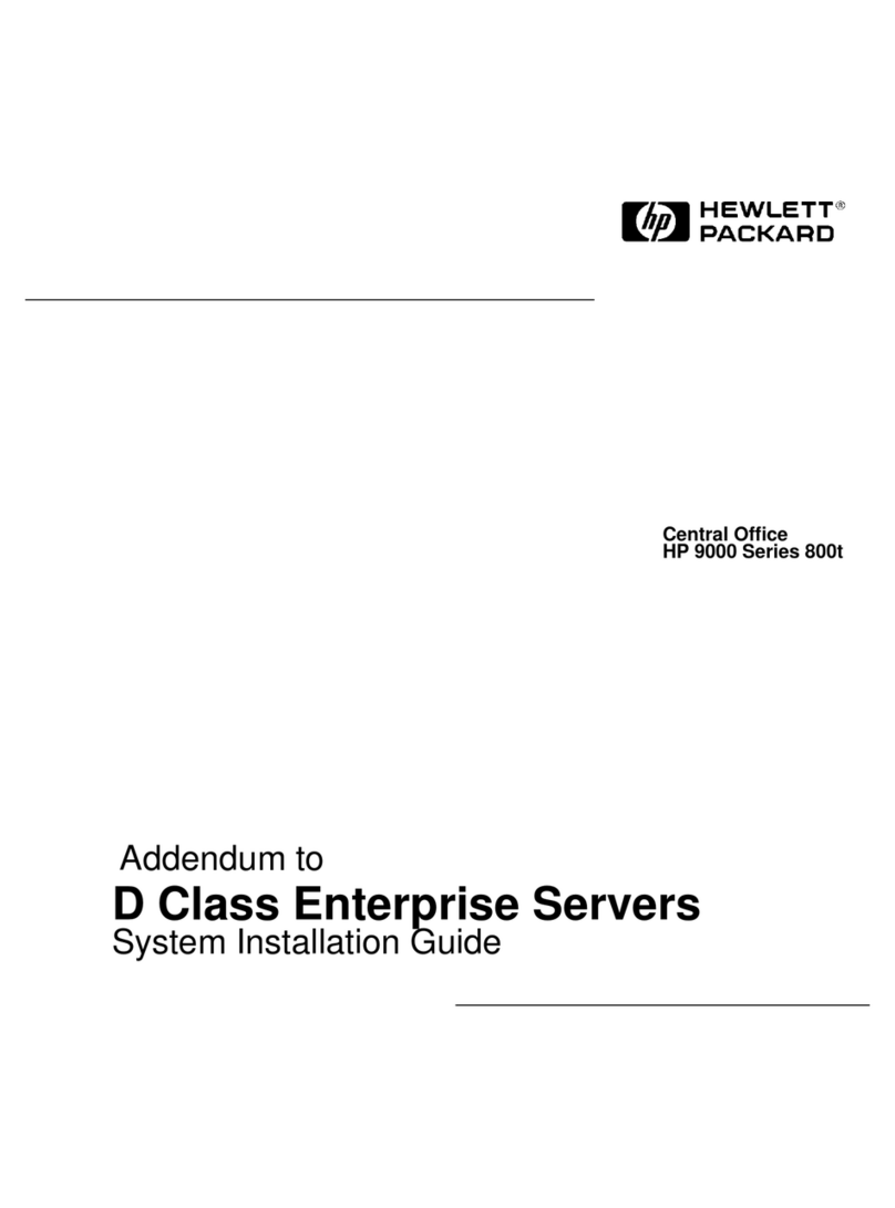 HP HP 9000 Series 800t User guide