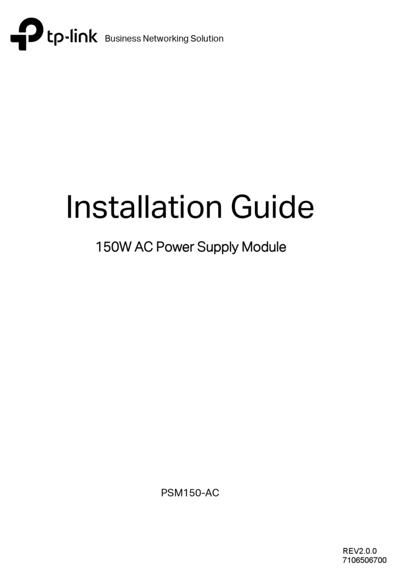 TP-Link PSM150-AC User manual