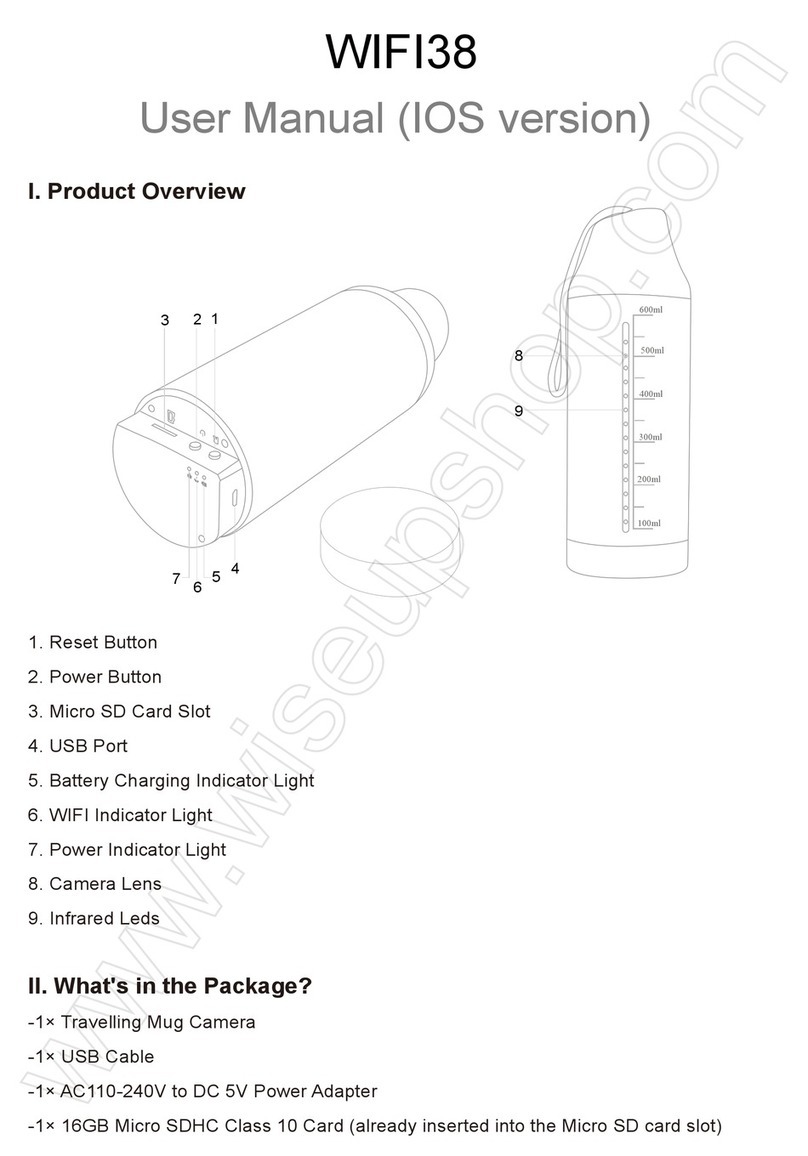 WISEUP SHOP WIFI38 user manual