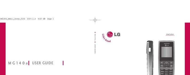 LG MG140a User manual