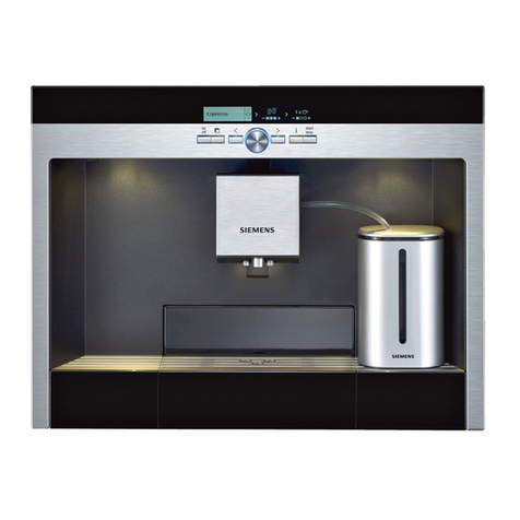 Siemens TK76K572 User manual