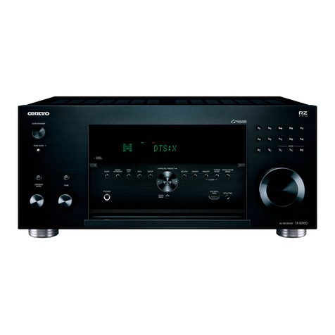 Onkyo TX-RZ920 Installation guide Onkyo TX-RZ920 Installation guide