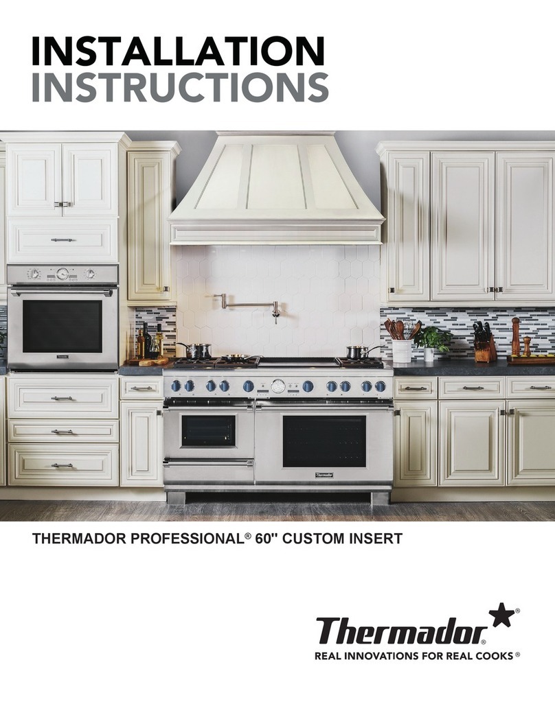 Thermador VCIN60RP installation instructions