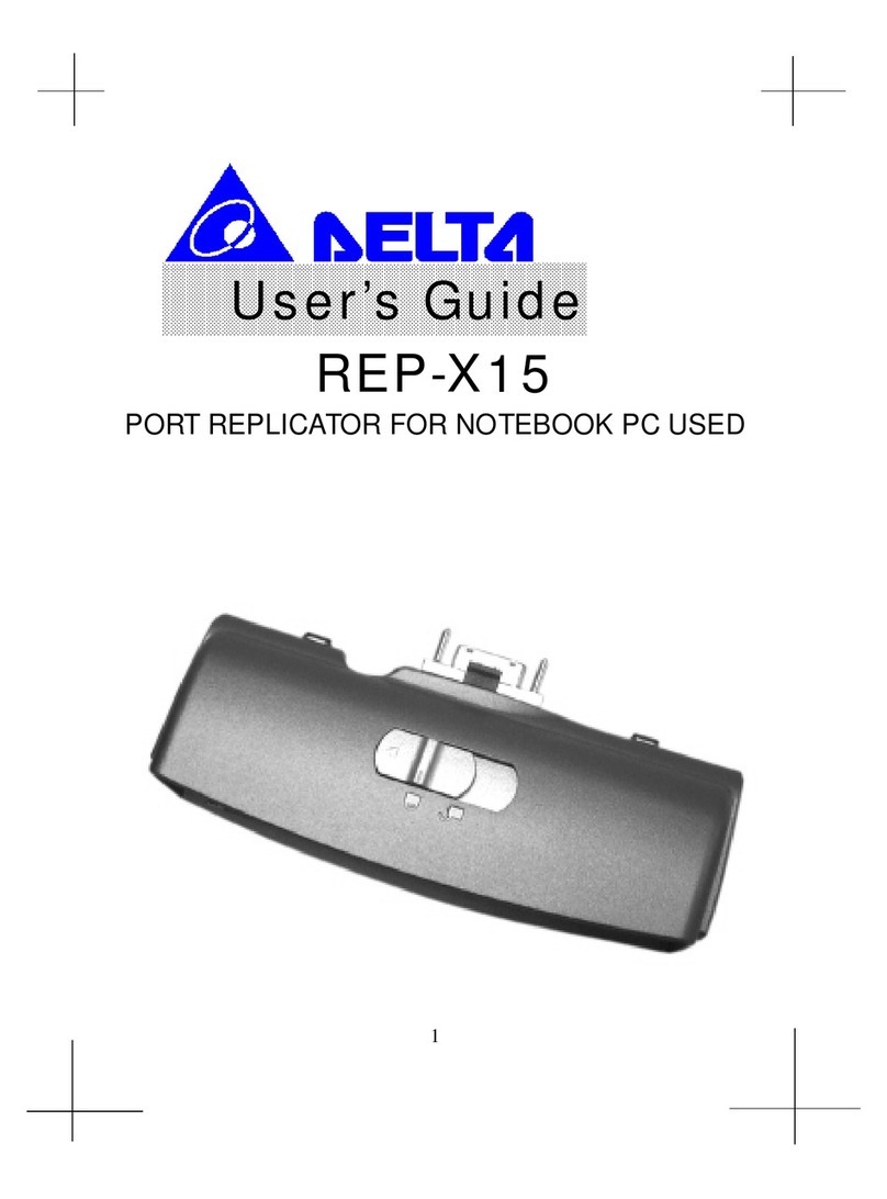 Delta REP-X15 user guide