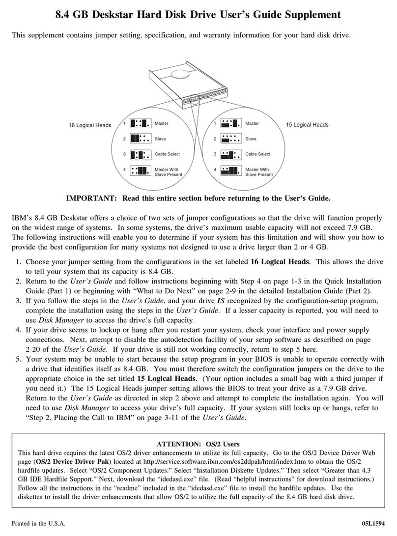 IBM 01K1316 User guide supplement